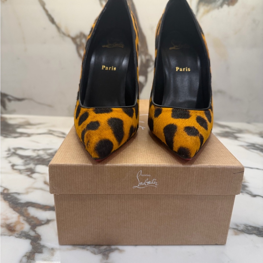 Christian Louboutin So Kate Pony-Style Calfskin Heels – Size 41.5 – Worn Once ❤️